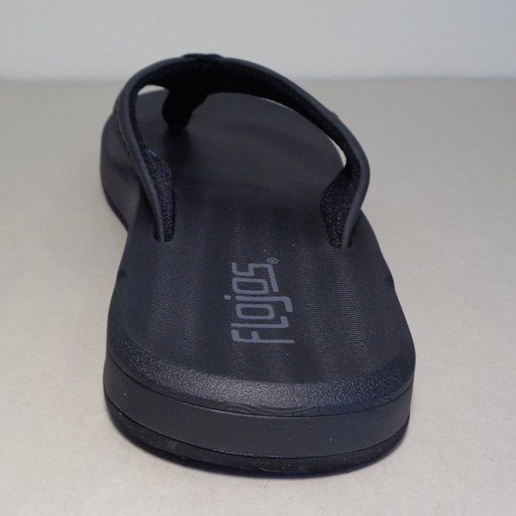 Flojos Size 9 M Black Flip Flop Sandals New Men\'s Shoes